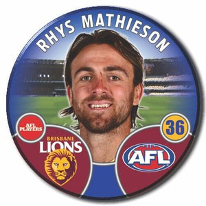 2022 AFL Brisbane Lions - MATHIESON, Rhys