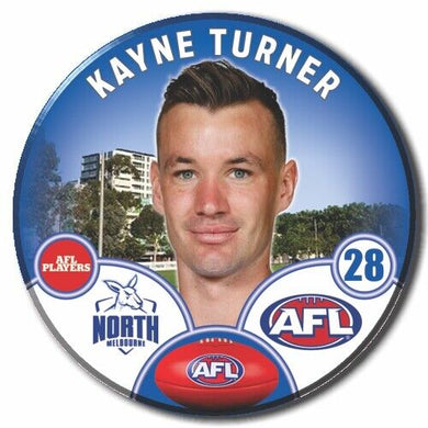 2023 AFL North Melbourne Football Club - TURNER, Kayne