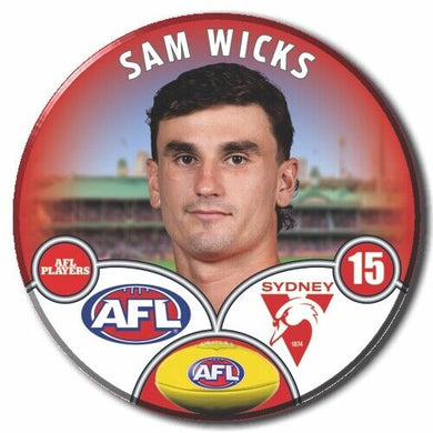 2024 AFL Sydney Swans Football Club - WICKS, Sam