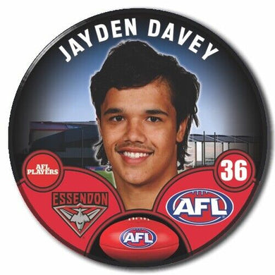 2023 AFL Essendon Football Club - DAVEY, Jayden