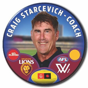 AFLW S8 Brisbane Lions Football Club - AA COACH - STARCEVICH, Craig