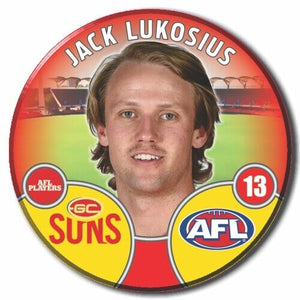2022 AFL Gold Coast Suns - LUKOSIUS, Jack