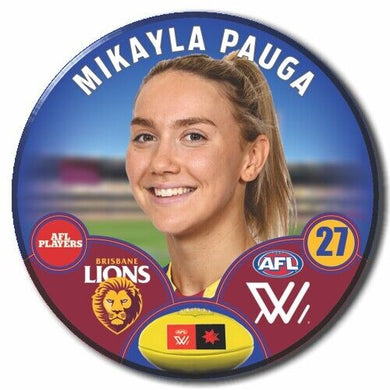AFLW S8 Brisbane Lions Football Club - PAUGA, Mikayla