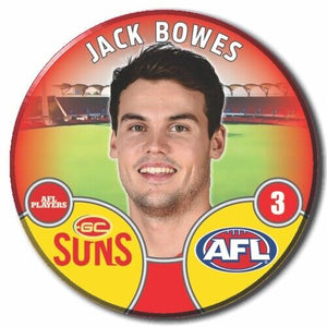 2022 AFL Gold Coast Suns - BOWES, Jack