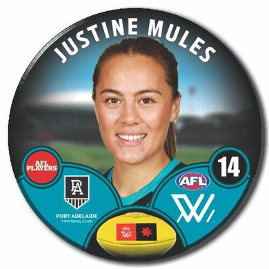 AFLW S8 Port Adelaide Football Club - MULES, Justine