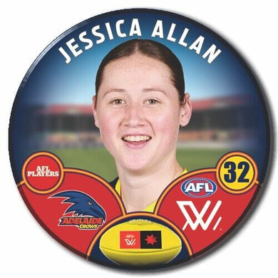 AFLW S8 Adelaide Football Club - ALLAN, Jessica