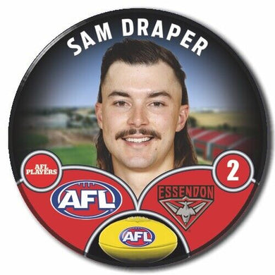 2024 AFL Essendon Football Club - DRAPER, Sam