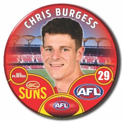 2023 AFL Gold Coast Suns Football Club - BURGESS, Chris