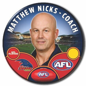 2023 AFL Adelaide Crows Football Club - NICKS, Matthew - COACH