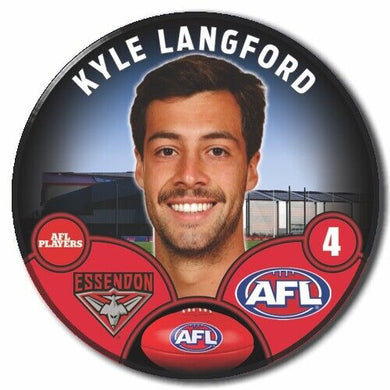 2023 AFL Essendon Football Club - LANGFORD, Kyle