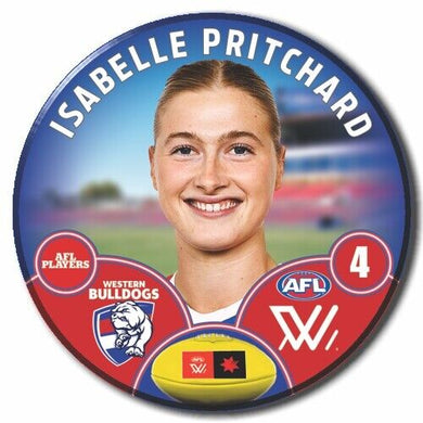 AFLW S8 Western Bulldogs Football Club - PRITCHARD, Isabelle