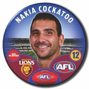 2023 AFL Brisbane Lions Football Club - COCKATOO, Nakia