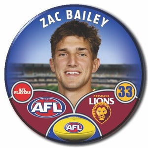 2024 AFL Brisbane Lions Football Club - BAILEY, Zac