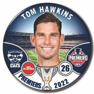 2022 AFL PREMIERS Geelong - HAWKINS, Tom