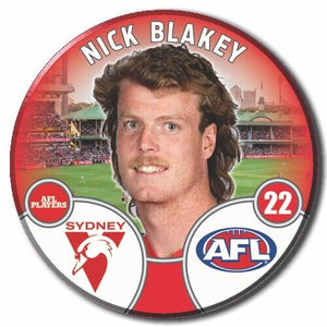 2022 AFL Sydney Swans - BLAKEY, Nick