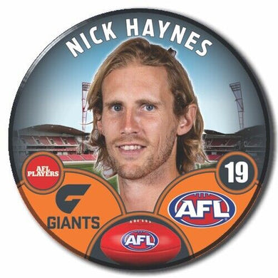 2023 AFL GWS Giants Football Club - HAYNES, Nick