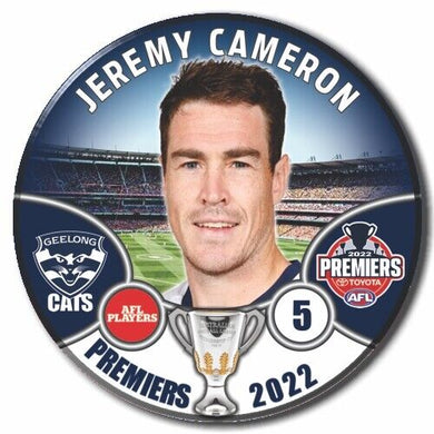 2022 AFL PREMIERS Geelong - CAMERON, Jeremy