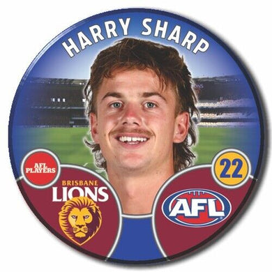 2022 AFL Brisbane Lions - SHARP, Harry