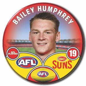 2024 AFL Gold Coast Suns Football Club - HUMPHREY, Bailer