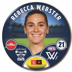 AFLW S8 Geelong Football Club - WEBSTER, Rebecca
