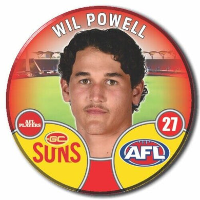 2022 AFL Gold Coast Suns - POWELL, Will