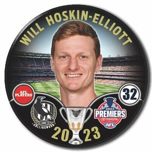 2023 AFL PREMIERS Collingwood - HOSKIN-ELLIOTT, Will