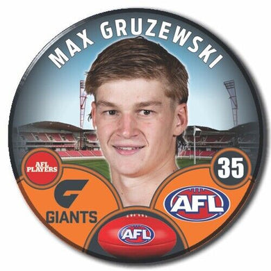 2023 AFL GWS Giants Football Club - GRUZEWSKI, Max
