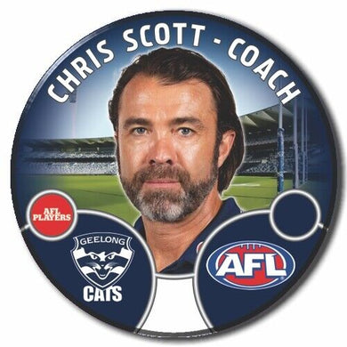 2022 AFL Geelong - SCOTT, Chris - COACH