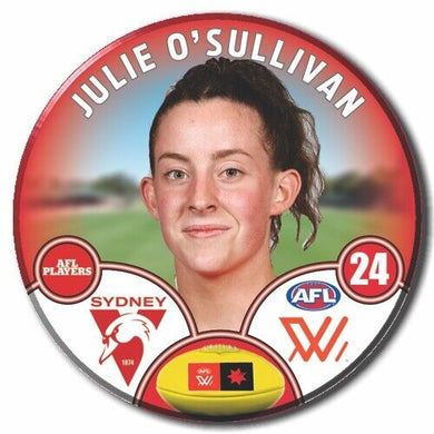 AFLW S8 Sydney Swans Football Club - O'SULLIVAN, Julie