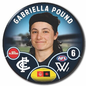 AFLW S8 Carlton Football Club - POUND, Gabriella