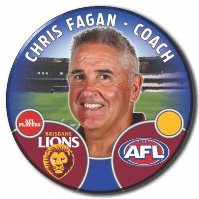 2022 AFL Brisbane Lions - FAGAN, Chris - COACH