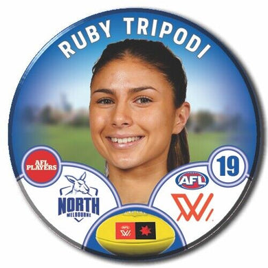 AFLW S8 North Melbourne Football Club - TRIPODI, Ruby