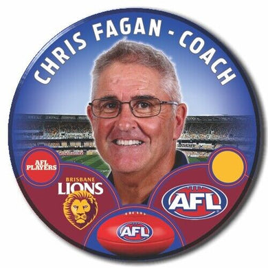2023 AFL Brisbane Lions Football Club - FAGAN, Chris - COACH