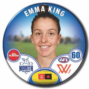 AFLW S8 North Melbourne Football Club - KING, Emma