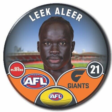 2024 AFL GWS Giants Football Club - ALEER, Leek