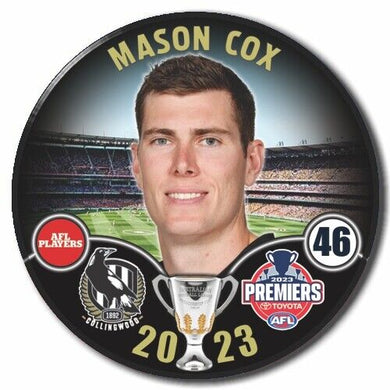 2023 AFL PREMIERS Collingwood - COX, Mason
