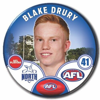 2023 AFL North Melbourne Football Club - DRURY, Blake