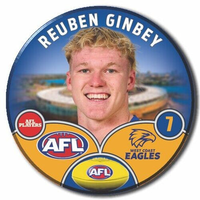 2024 AFL West Coast Eagles Football Club - GINBEY, Reuben