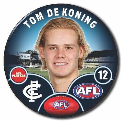 2023 AFL Carlton Football Club - DE KONING, Tom