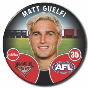 2022 AFL Essendon - GUELFI, Matt