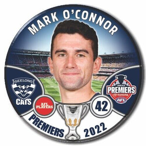 2022 AFL PREMIERS Geelong - O'CONNOR, Mark