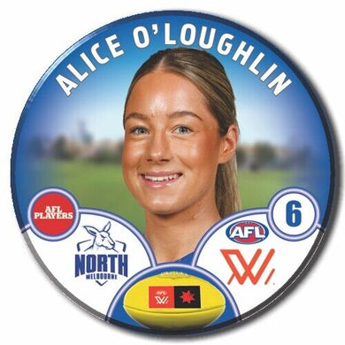 AFLW S8 North Melbourne Football Club - O'LOUGHLIN, Alice