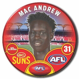 2023 AFL Gold Coast Suns Football Club - ANDREW, Mac