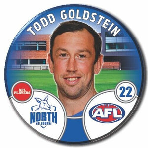 2022 AFL North Melbourne - GOLDSTEIN, Todd