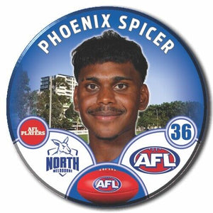 2023 AFL North Melbourne Football Club - SPICER, Phoenix