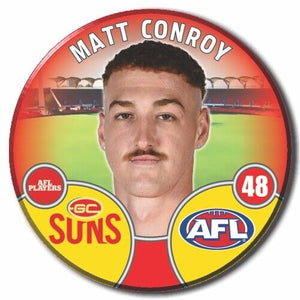 2022 AFL Gold Coast Suns - CONROY, Matt