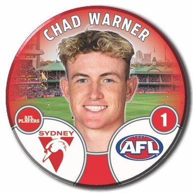 2022 AFL Sydney Swans - WARNER, Chad