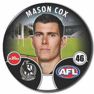 2022 AFL Collingwood - COX, Mason
