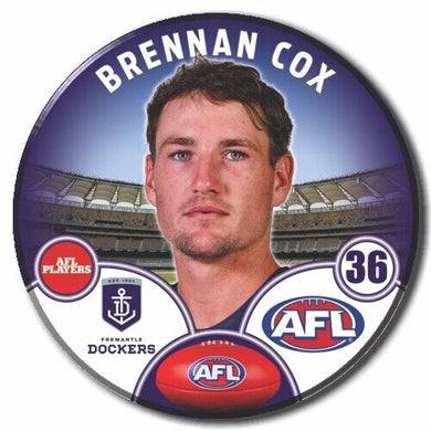 2023 AFL Fremantle Football Club - COX, Brennan