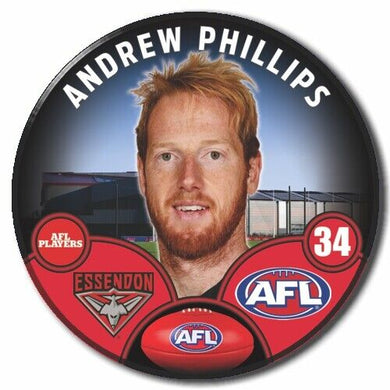 2023 AFL Essendon Football Club - PHILLIPS, Andrew